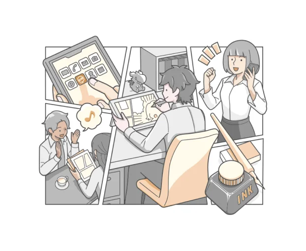 漫画事業
